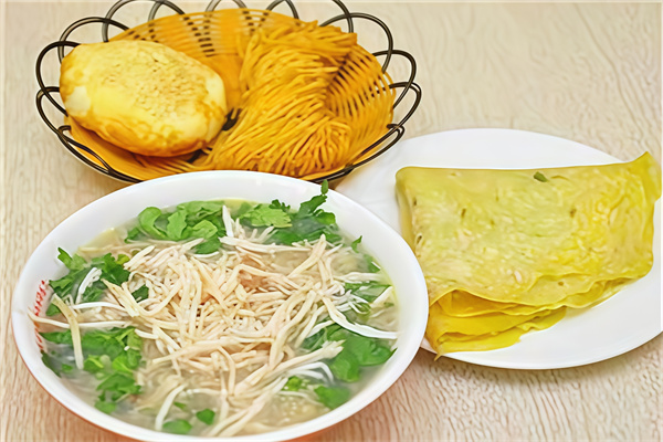 真世味油饼母鸡汤