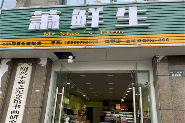 萧鲜生水果店