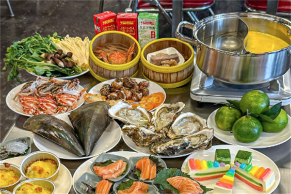 布菲特牛排海鲜火锅