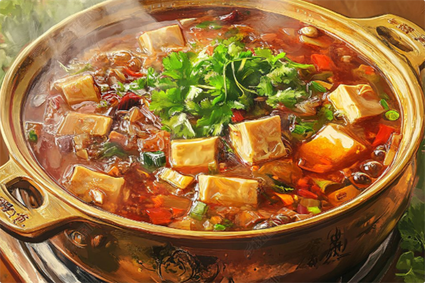 筋头巴脑牛肉火锅 筋头巴脑牛肉火锅
