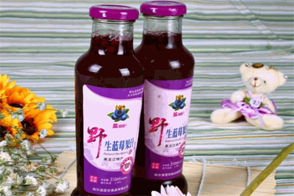 蓝格格果汁饮料