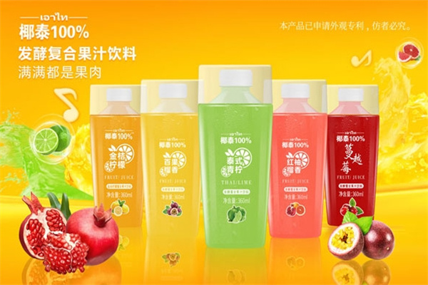 椰泰100%发酵果汁