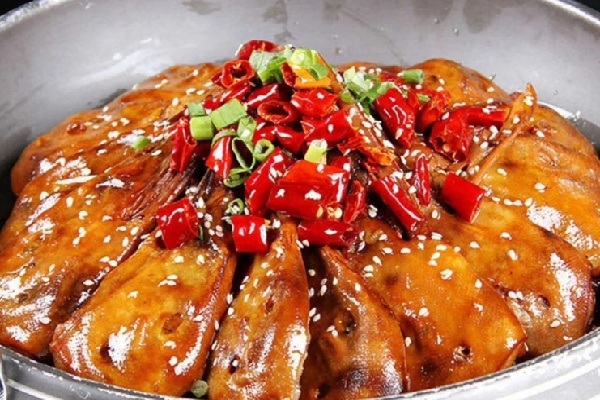 奇禹干锅辣鸭头