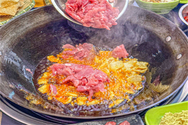 五花肉火锅