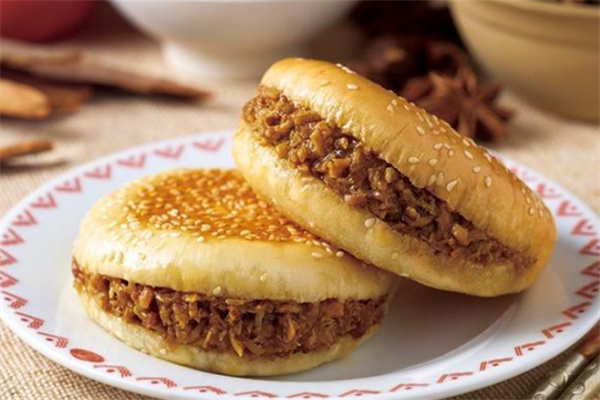小谢酱肉烧饼