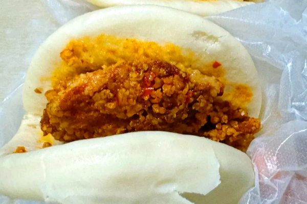小食笼笼肉夹馍 小食笼笼肉夹馍
