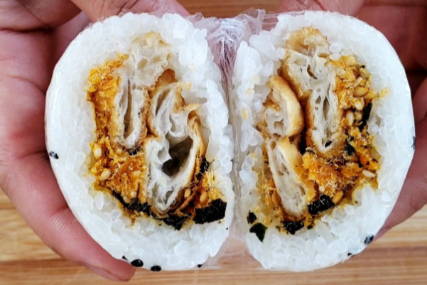 糯米包油条 糯米包油条