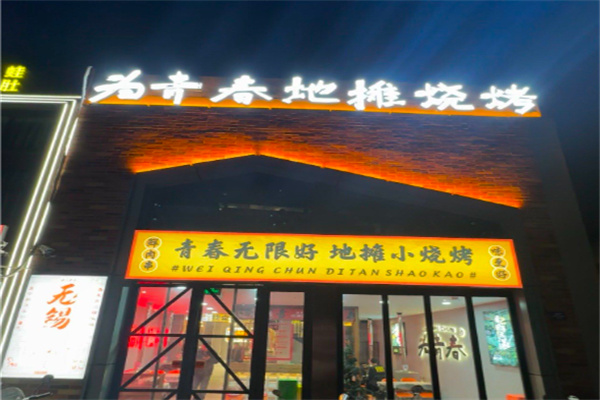 为青春地摊烧烤