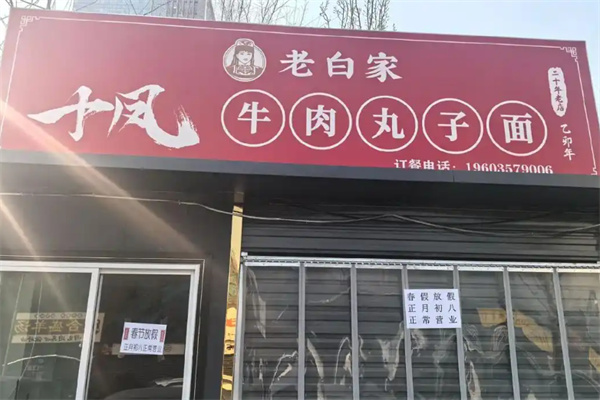 老白家十凤牛肉丸子面 老白家十凤牛肉丸子面