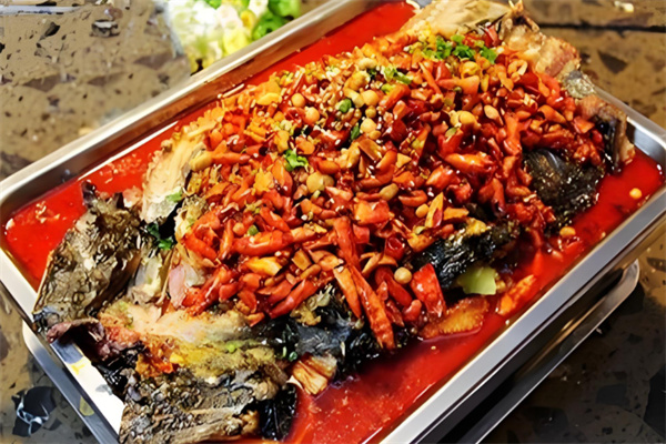 渔过升情巫山烤全鱼