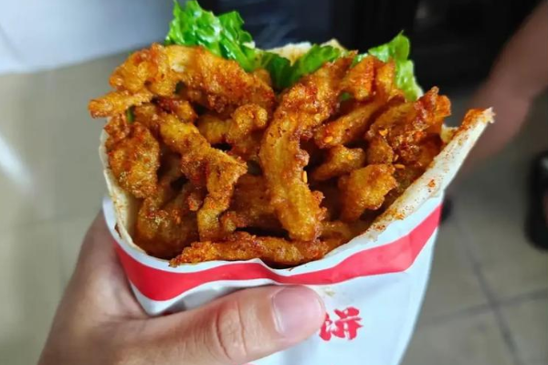 吴小眼鸡柳卷饼