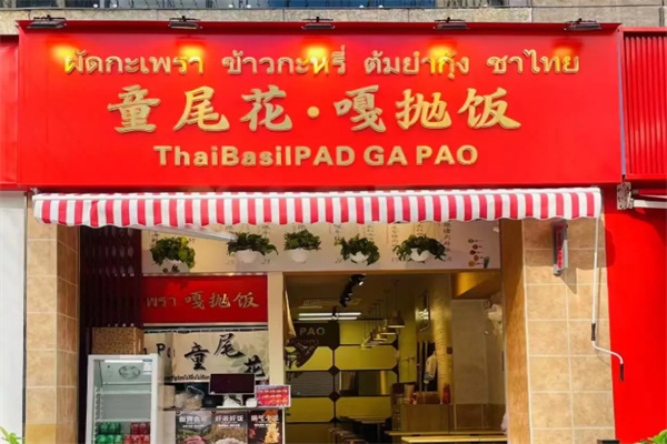 童尾花嘎抛饭