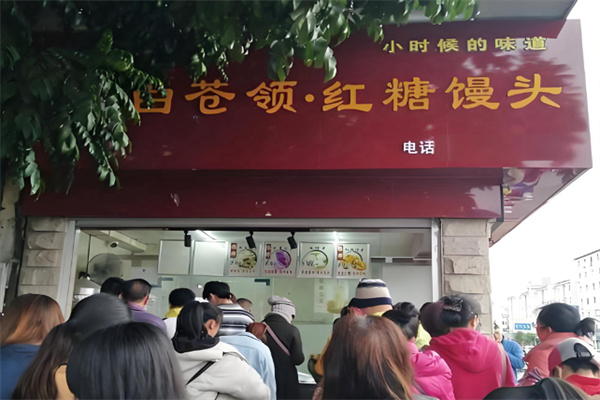 白苍领红糖馒头