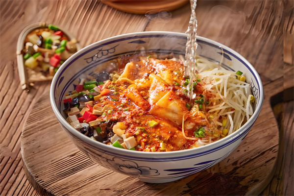 长木筷陕西油泼面