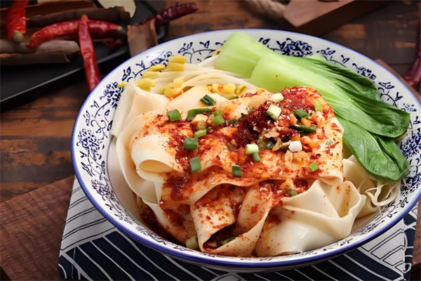 长木筷陕西油泼面