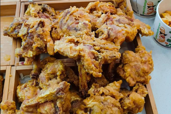 张屯屯开花鸡腿