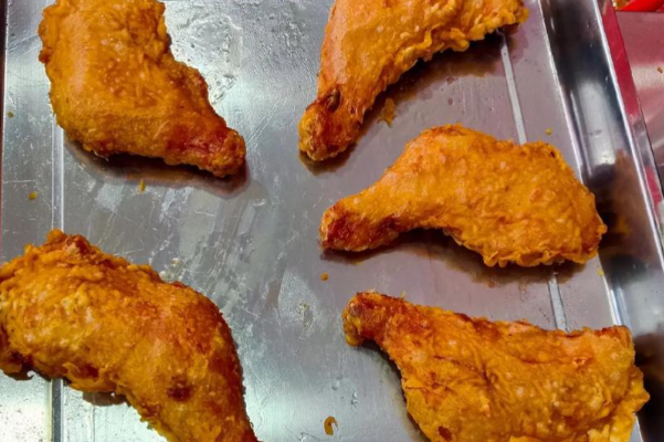 张屯屯开花鸡腿