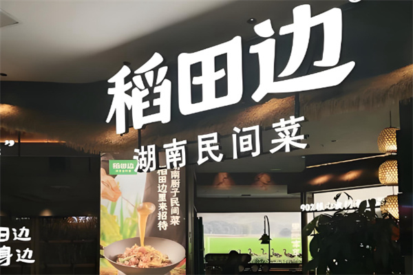 稻田边湖南民间菜