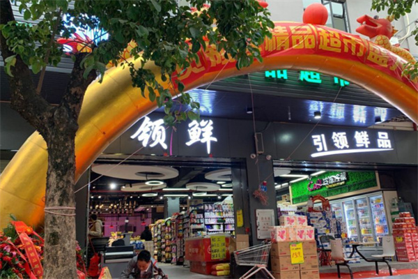 领鲜生鲜超市
