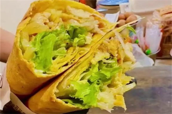 上海老磨蛋脆煎饼