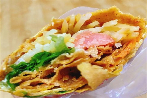 上海老磨蛋脆煎饼