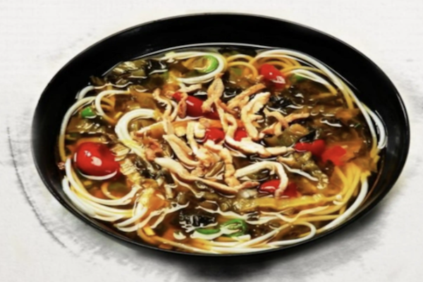 麦面哥酸菜鱼面 麦面哥酸菜鱼面