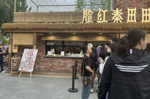 脸红秦田田