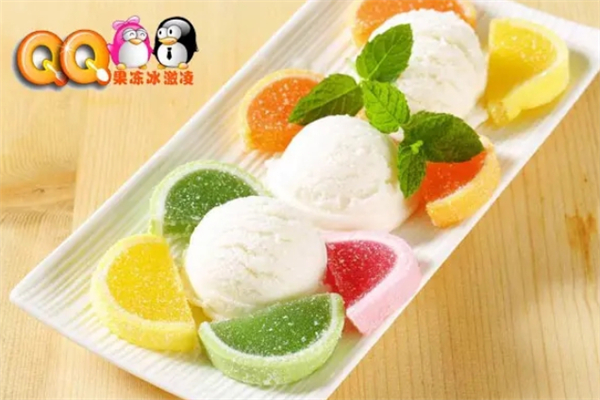 QQ果冻动冰淇淋