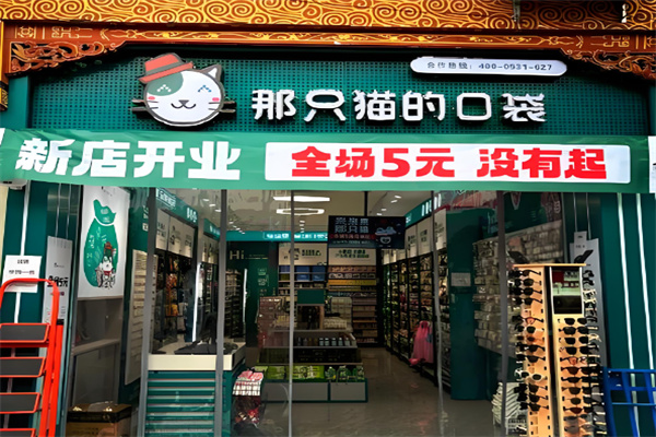 那只猫的口袋五元店加盟 那只猫的口袋五元店加盟