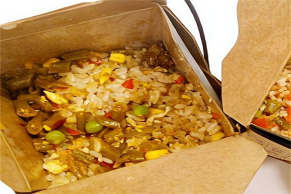 纸盒炒饭