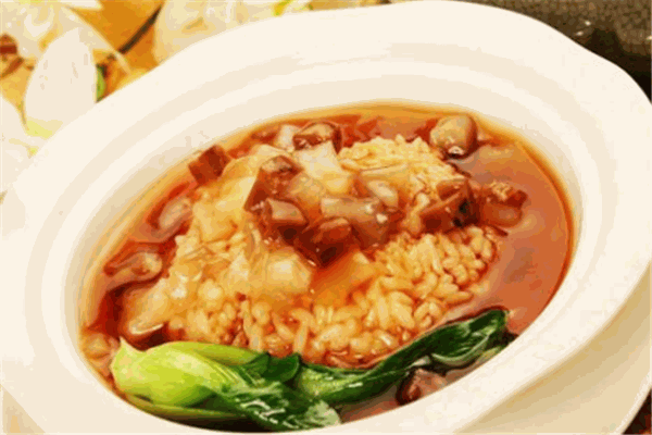 鲍汁捞饭