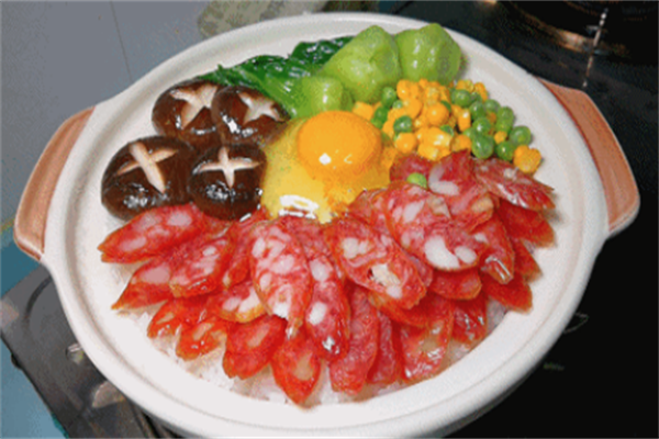 冒仔煲仔饭