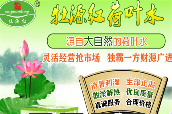 牡源红荷叶水 牡源红荷叶水