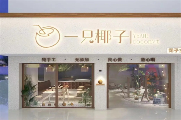 一只椰子 一只椰子