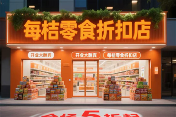 每桔零食折扣店 每桔零食折扣店