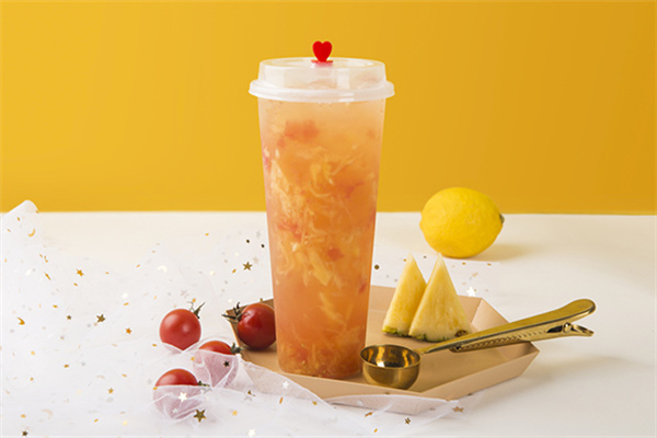 奶茶小吃一体店