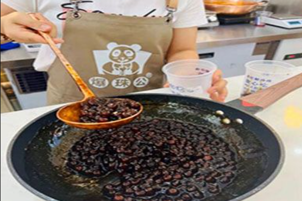 爆珠公老红糖珍珠奶茶 爆珠公老红糖珍珠奶茶
