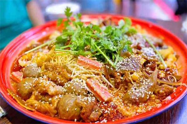 麻辣拌麻辣烫