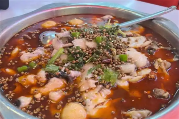蛙子七椒麻鱼