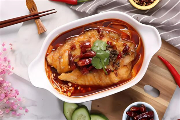 鲜辣婆无骨烤鱼饭