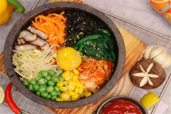 鲜蔬石锅拌饭加盟
