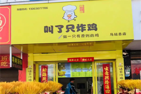 叫了只鸡炸鸡