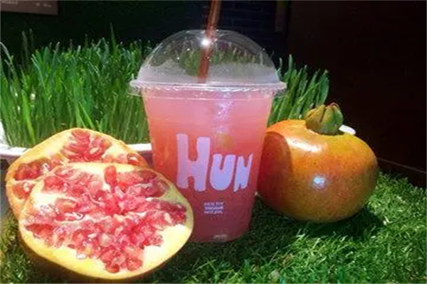 HUN混喝果汁