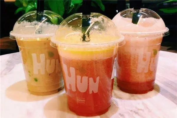 HUN混喝果汁
