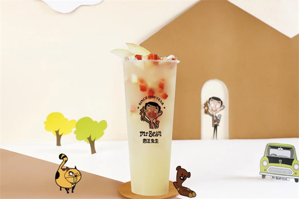 憨豆先生坚果奶茶