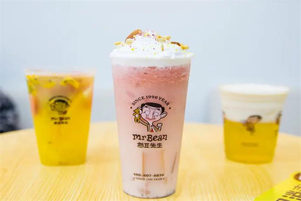 憨豆先生坚果奶茶