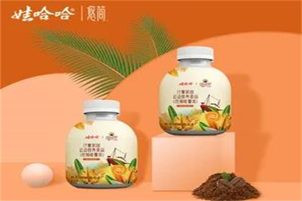 娃哈哈悠简奶昔加盟