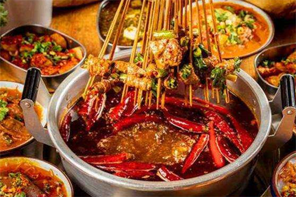 串签麻辣烫锅 串签麻辣烫锅