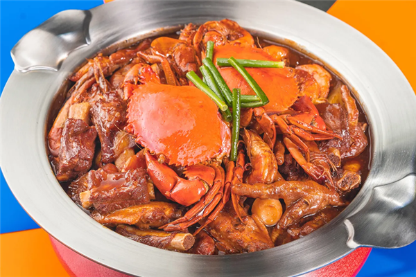 虾兵蟹将肉蟹煲 虾兵蟹将肉蟹煲