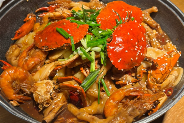 百香浓肉蟹煲